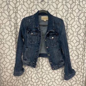 Pilcro cropped jean jacket